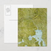 Yellowstone-Nationalpark Postkarte (Vorne/Hinten)