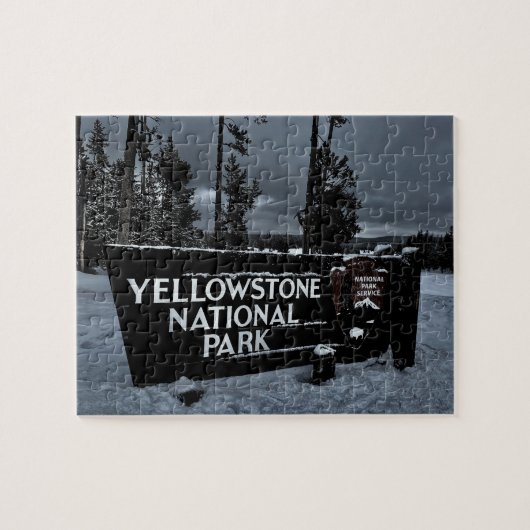 Yellowstone Nationalpark Puzzle (Horizontal)