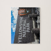 Yellowstone Nationalpark Puzzle (Vertikal)