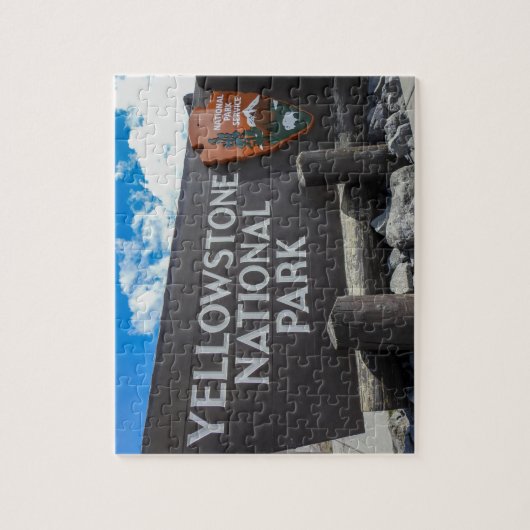 Yellowstone Nationalpark Puzzle (Vertikal)