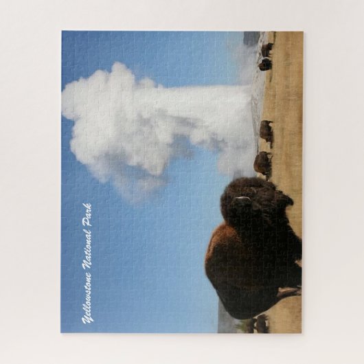 Yellowstone-Nationalpark Puzzle (Vertikal)