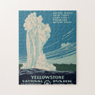 Yellowstone Nationalpark Puzzle