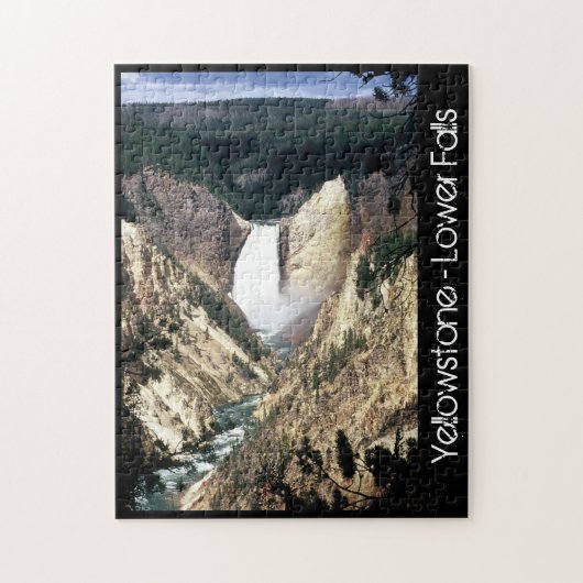 Yellowstone Nationalpark Puzzlespiel Puzzle (Vertikal)