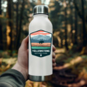 Yellowstone Nationalpark Retro | Die Aufkleber