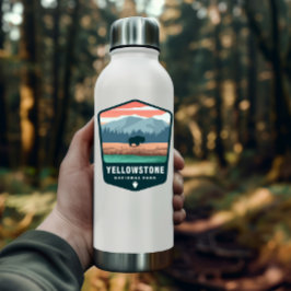 Yellowstone Nationalpark Retro | Die Aufkleber