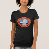 Yellowstone Nationalpark Retro Kompass Emblem T-Shirt (Vorderseite)