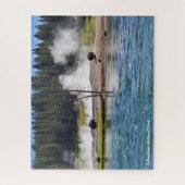 Yellowstone Nationalpark River Puzzle (Vertikal)