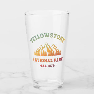 Yellowstone Nationalpark Rodelbahn Camping Glas