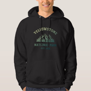 Yellowstone Nationalpark Rodelbahn Camping Hoodie