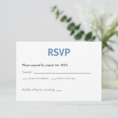 Yellowstone Nationalpark RSVP Card Retro (Stehend Vorderseite)