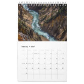 Yellowstone Nationalpark Sammlung Mauer Kalender (Feb 2027)