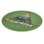 Yellowstone-Nationalpark Schneidebrett (Ecke)