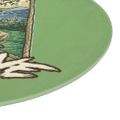 Yellowstone-Nationalpark Schneidebrett (Ecke)