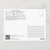 Yellowstone Nationalpark - Schwarzer Bär Postkarte (Rückseite)