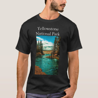 Yellowstone Nationalpark Schwarzes Shirt