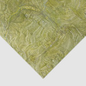 Yellowstone Nationalpark Seidenpapier (Ausschnitt)