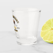 Yellowstone Nationalpark Showglass Schnapsglas (Rechts)