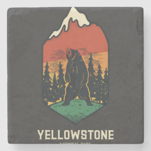 Yellowstone-Nationalpark Steinuntersetzer