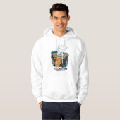 Yellowstone Nationalpark Supervulkan Hoodie (Vorne ganz)