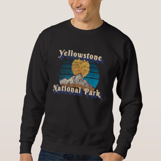 Yellowstone-Nationalpark Sweatshirt (Vorderseite)
