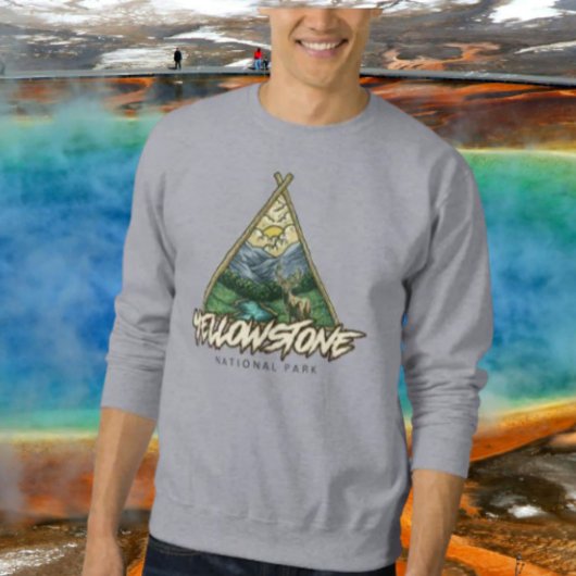 Yellowstone-Nationalpark Sweatshirt