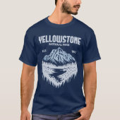 Yellowstone-Nationalpark T-Shirt (Vorderseite)