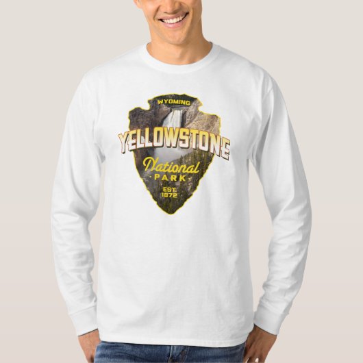 Yellowstone Nationalpark T - Shirt (Vorderseite)