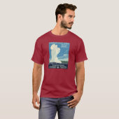 Yellowstone Nationalpark T-Shirt (Vorne ganz)