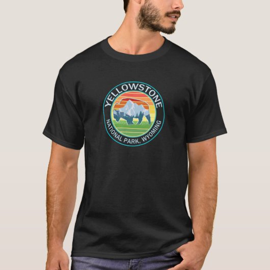 Yellowstone-Nationalpark T-Shirt (Vorderseite)