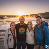 Yellowstone Nationalpark T - Shirt