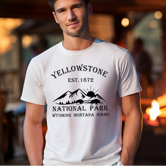 Yellowstone Nationalpark T-Shirt