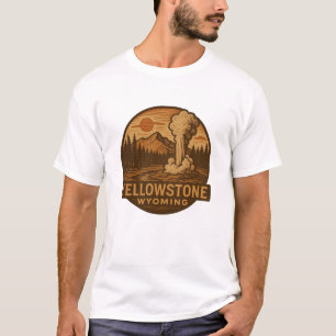 Yellowstone Nationalpark T Shirt