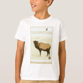 Yellowstone-Nationalpark T-Shirt (Vorderseite)