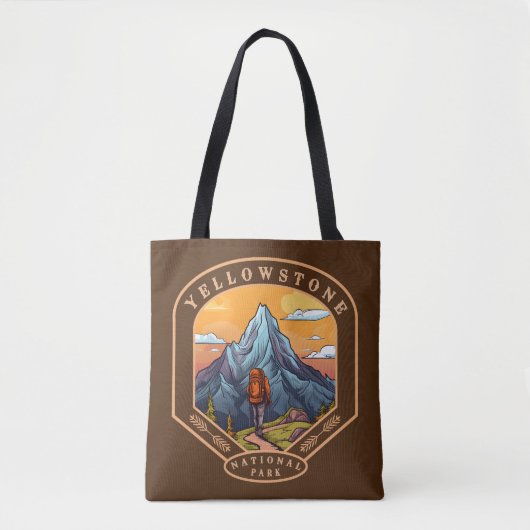 Yellowstone-Nationalpark Tasche (Vorderseite)