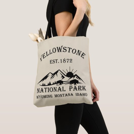 Yellowstone Nationalpark Tasche (Von Nahem)