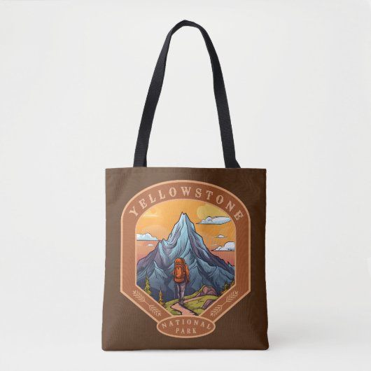 Yellowstone-Nationalpark Tasche (Vorderseite)