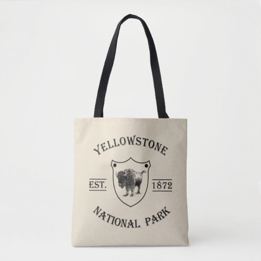 Yellowstone Nationalpark Tasche (Vorderseite)
