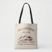 Yellowstone Nationalpark Tasche (Vorderseite)