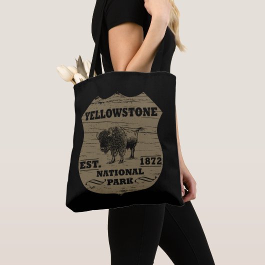Yellowstone Nationalpark Tasche (Von Nahem)