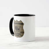 Yellowstone Nationalpark Tasse (Vorderseite Links)
