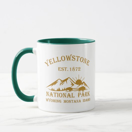 Yellowstone Nationalpark Tasse (Links)