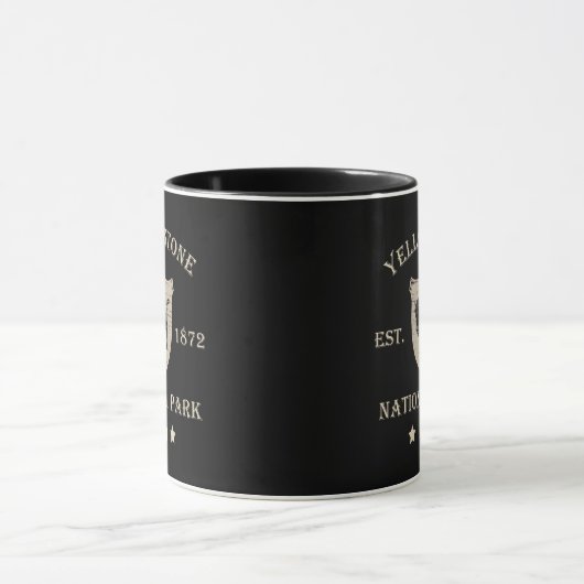 Yellowstone Nationalpark Tasse (Zentrum)