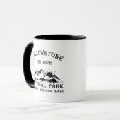 Yellowstone Nationalpark Tasse (Vorderseite Links)