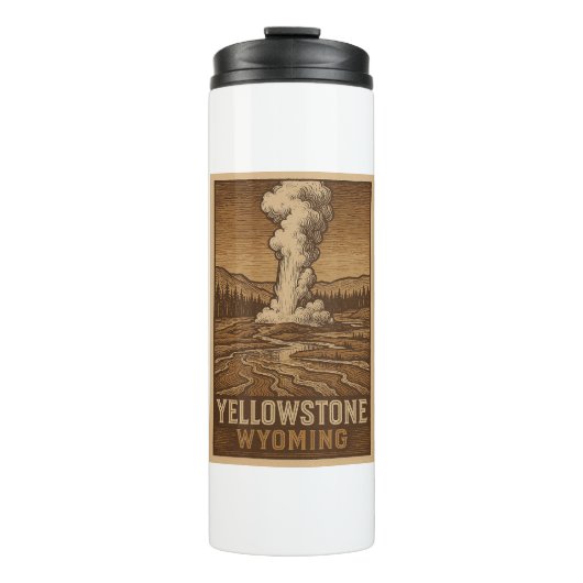 Yellowstone Nationalpark Thermal Tumbler Thermosbecher (Vorderseite)