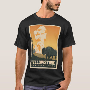 Yellowstone Nationalpark Travel T-Shirt