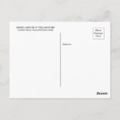 Yellowstone Nationalpark, Unterfälle Postkarte (Rückseite)