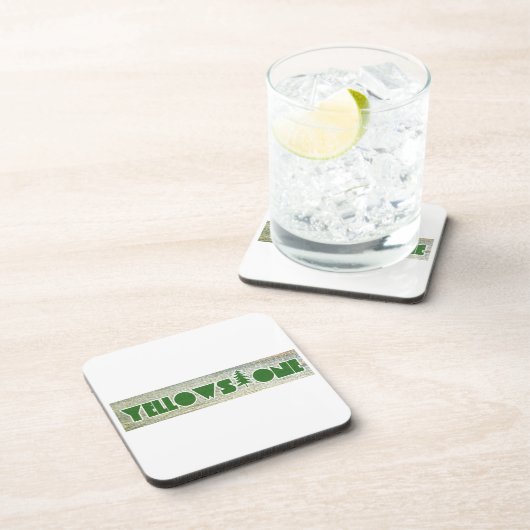 Yellowstone-Nationalpark Untersetzer (Rechte Seite)