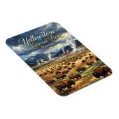 Yellowstone-Nationalpark USA Magnet (Rechte Seite)