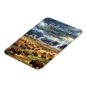 Yellowstone-Nationalpark USA Magnet (Linke Seite)