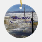 Yellowstone Nationalpark Verzierung Keramikornament (Vorne)